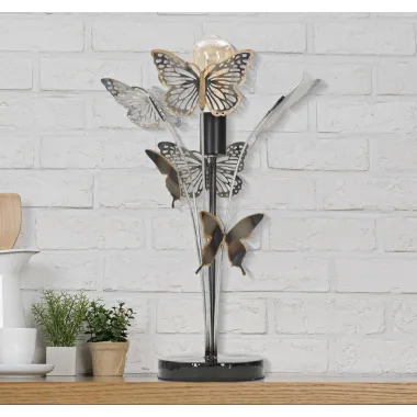 LAMPA MOTYLE 32 32 47 cm